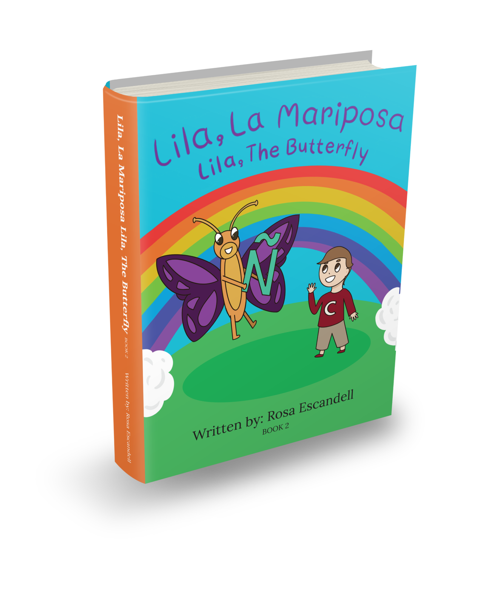 “Lila, La Mariposa Lila, The Butterfly (The Butterfly Book 2)” by Rosa