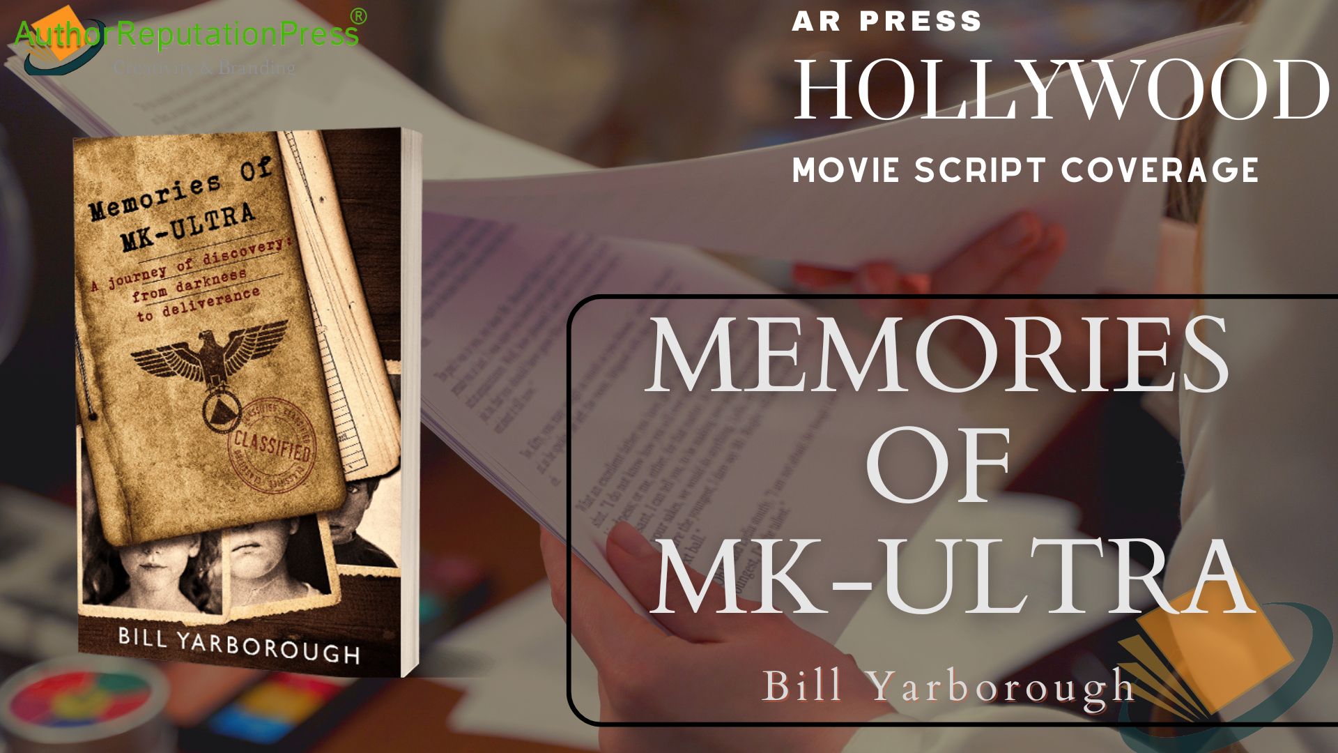 Hollywood Movie Script Coverage for “Memories of MKUltra” by Bill